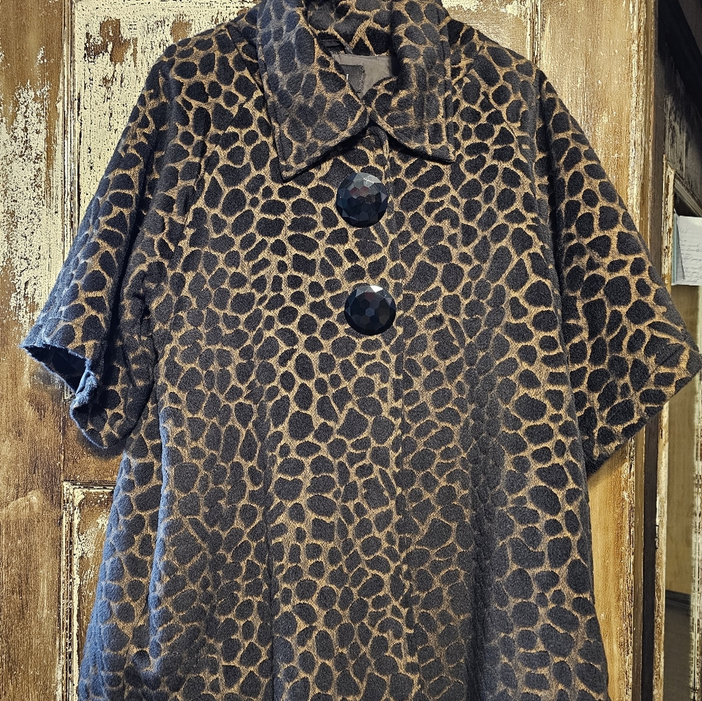 Animal print jacket